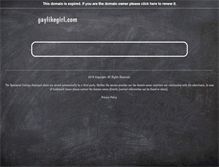 Tablet Screenshot of gaylikegirl.com